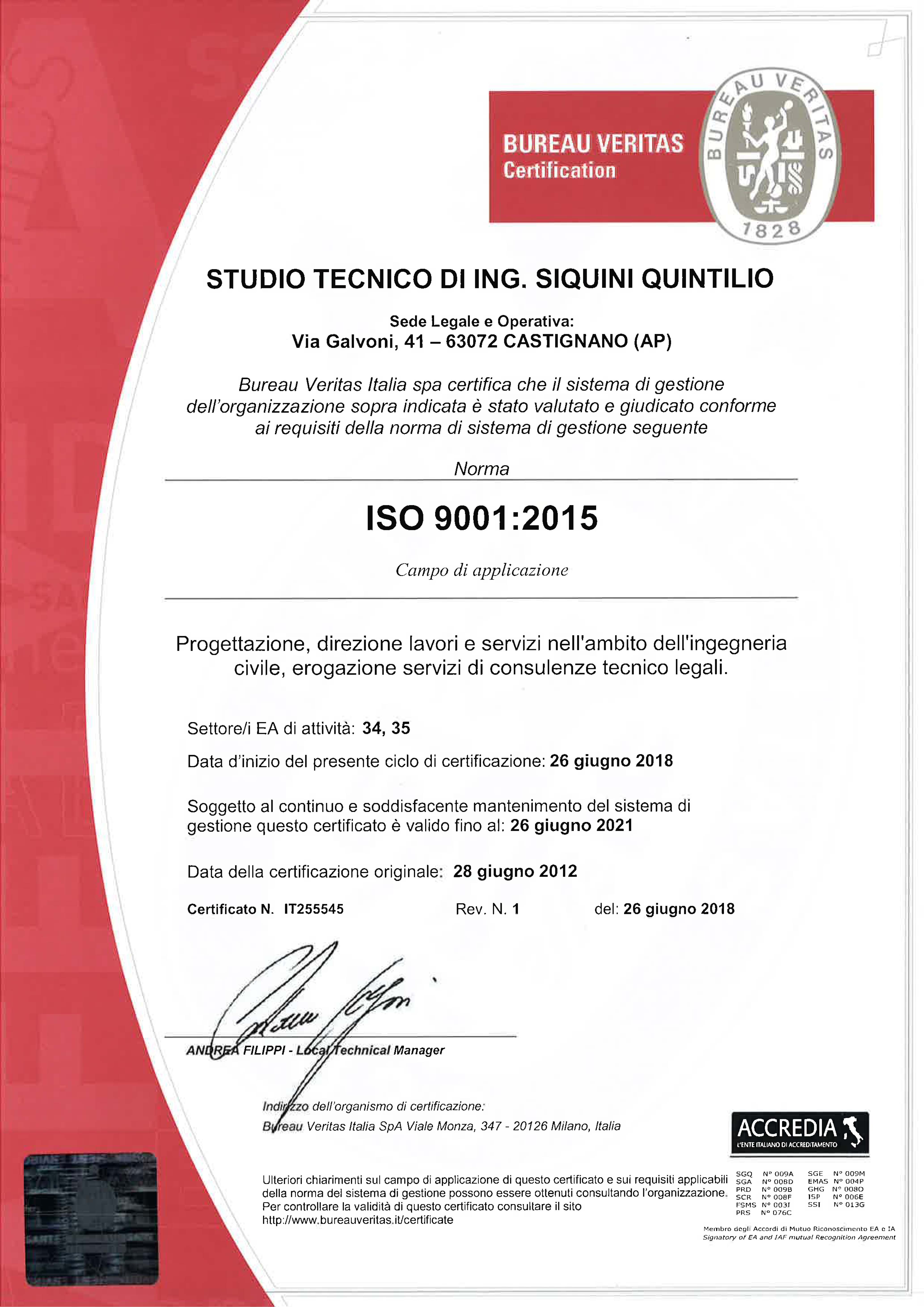 ISO_9001_Studio_Siquini_2018